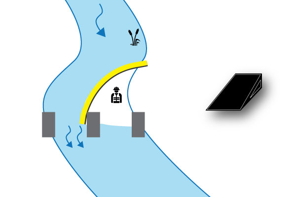 batardeaux-pile-pont-riviere-water-gate-megasecureurope grodzisko rzeka na molo